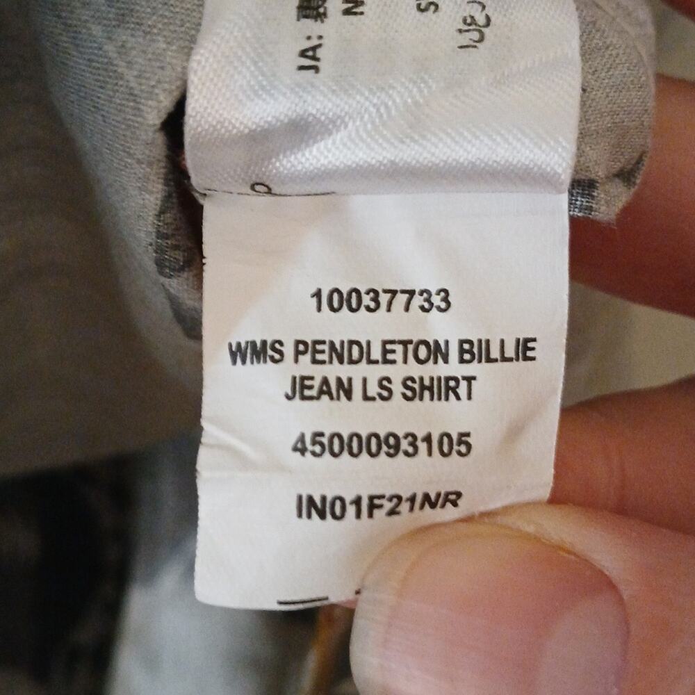 Ariat with Pendleton Billie jean button down arrowhead western shirt - Picture 8 of 9